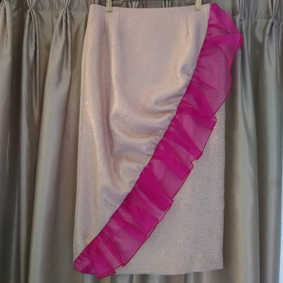 NEW Alexander Michael Snyder Pencil Skirt Size 4 - Picture 5 of 6